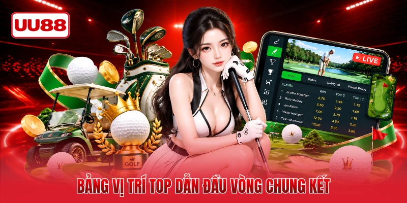 Bảng vị trí top dẫn đầu vòng chung kết