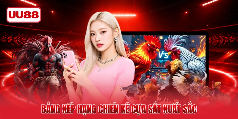 Bảng xếp hạng chiến kê cựa sắt xuất sắc