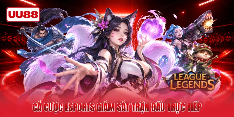 Cá cược eSports giám sát trận đấu trực tiếp
