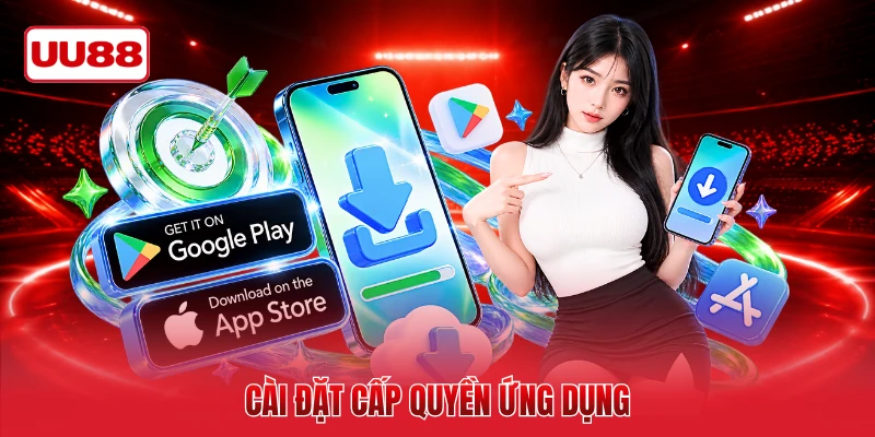Cài đặt cấp quyền ứng dụng