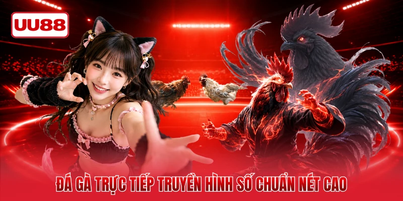 Đá gà trực tiếp truyền hình số chuẩn nét cao