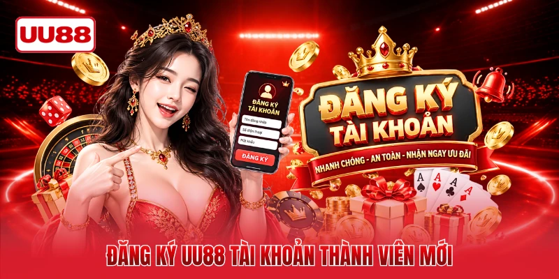 Đăng ký UU88 tài khoản thành viên mới