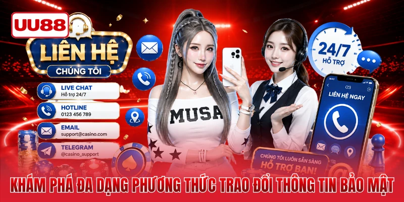 Khám phá đa dạng phương thức trao đổi thông tin bảo mật