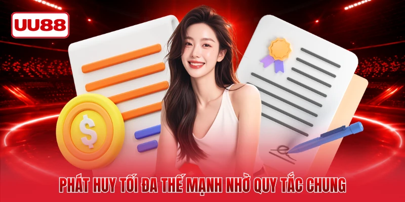 Phát huy tối đa thế mạnh nhờ quy tắc chung