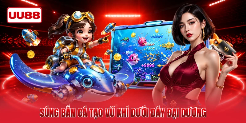 Súng bắn cá tạo vũ khí dưới đáy đại dương