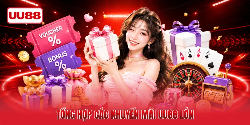 Tổng hợp các khuyến mãi UU88 lớn